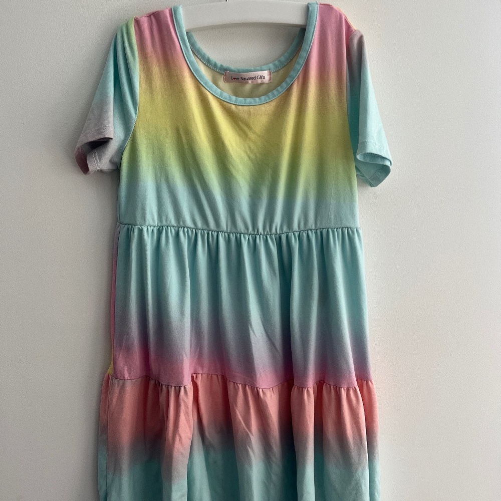 Love Squared Rainbow Dress